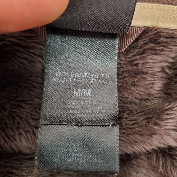 The North Face Jacket Womens Medium Brown Fleece Osito Plush Full Zip Outdoor - Picture 11 of 12